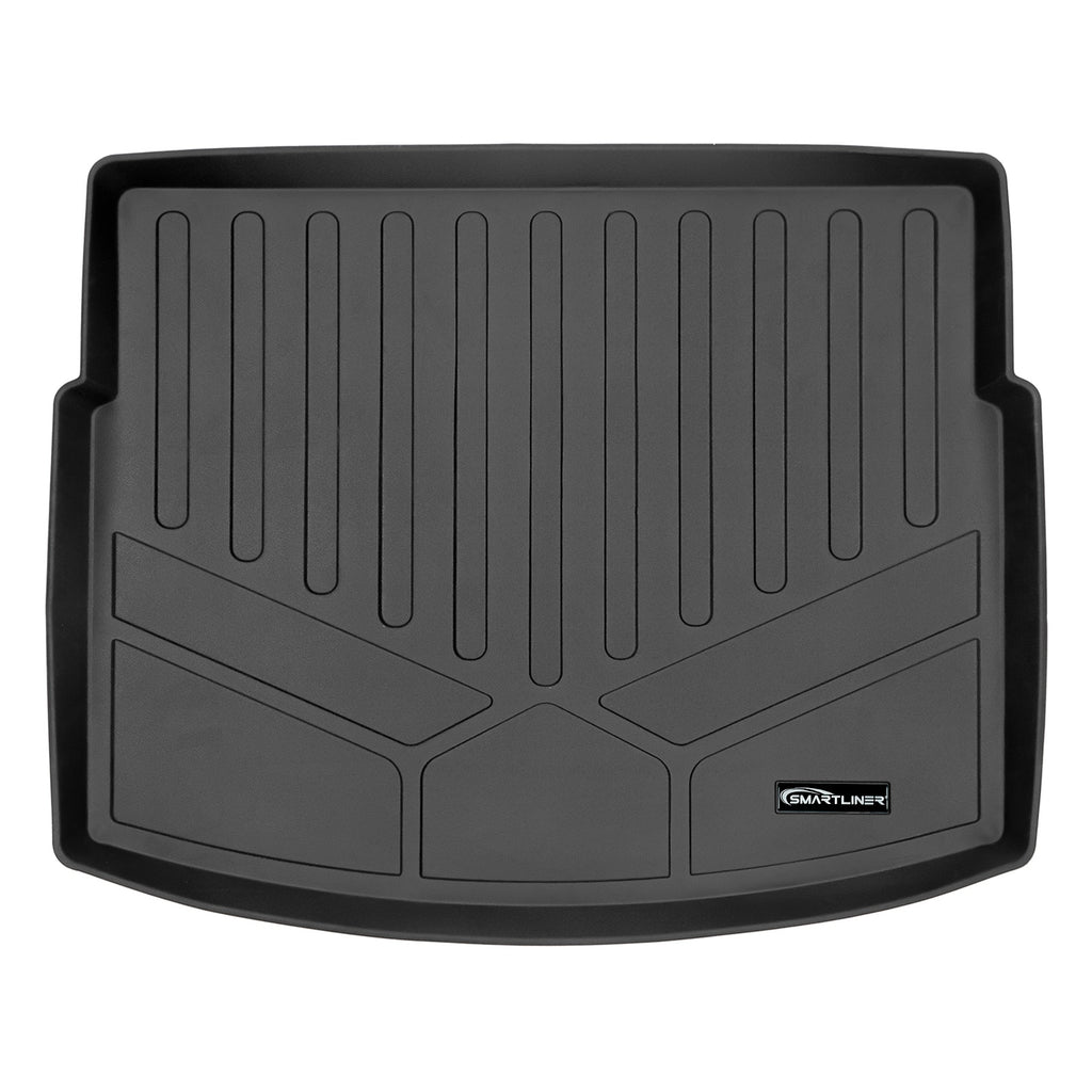 SMARTLINER Black Cargo Liner Trunk Floor Mat Compatible With 2021-2025 Chevrolet Trailblazer cargo in Lower Deck Position (SD0521)