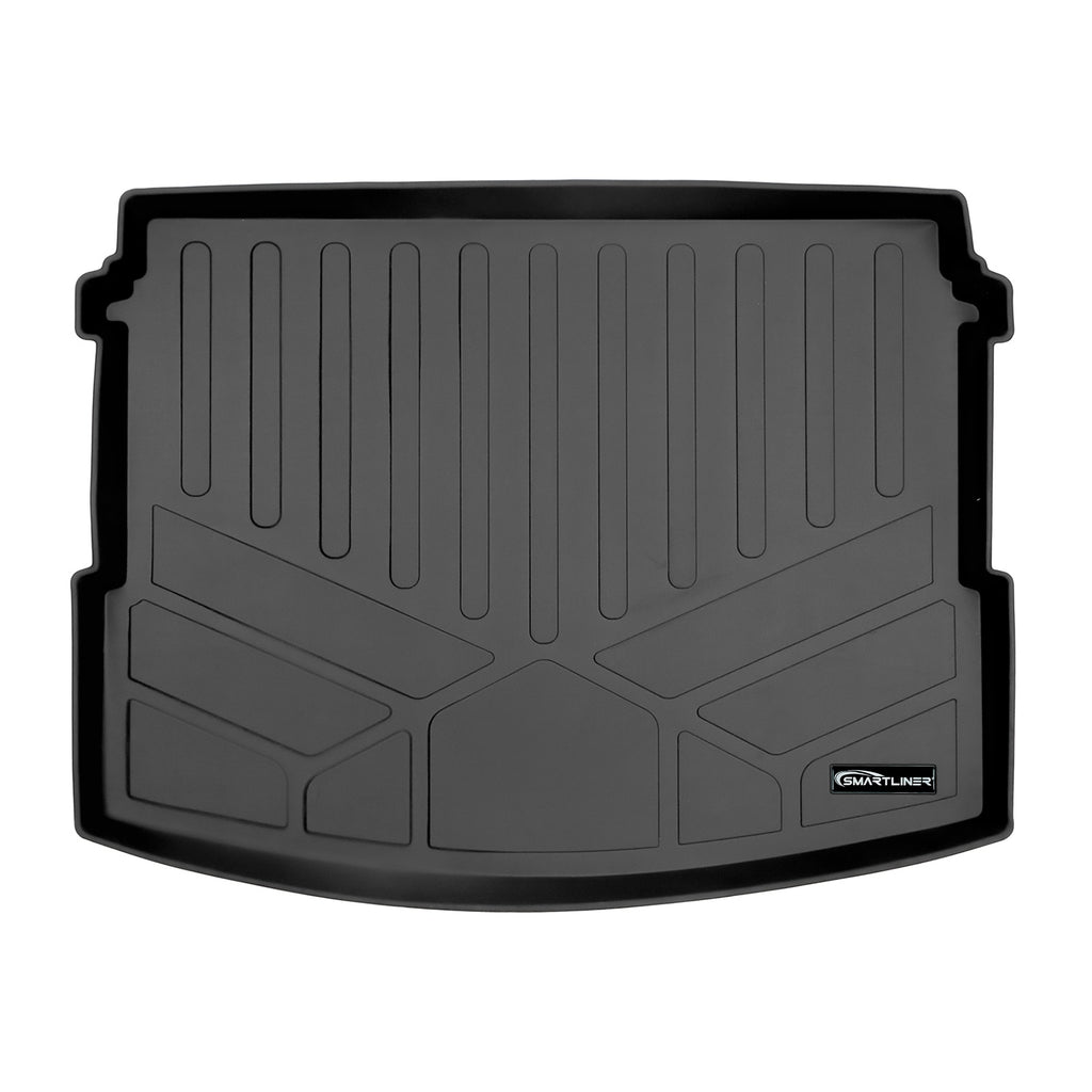 SMARTLINER All Weather Custom Cargo Trunk Liner Floor Mat Black Compatible With 2020-2022 Buick Encore GX W/ Cargo in Lower Position Only (SD0512)