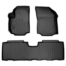 Load image into Gallery viewer, SMARTLINER Custom Fit Floor Mats 2 Row Liner Set Black Compatible With 2018-2024 GMC Terrain - All Models (SA0333/B0310)