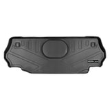 SMARTLINER All Weather Cargo Trunk Liner Floor Mat Black Compatible With 2011-2018 Jeep Wrangler 2 Door Models Only (SD0236)