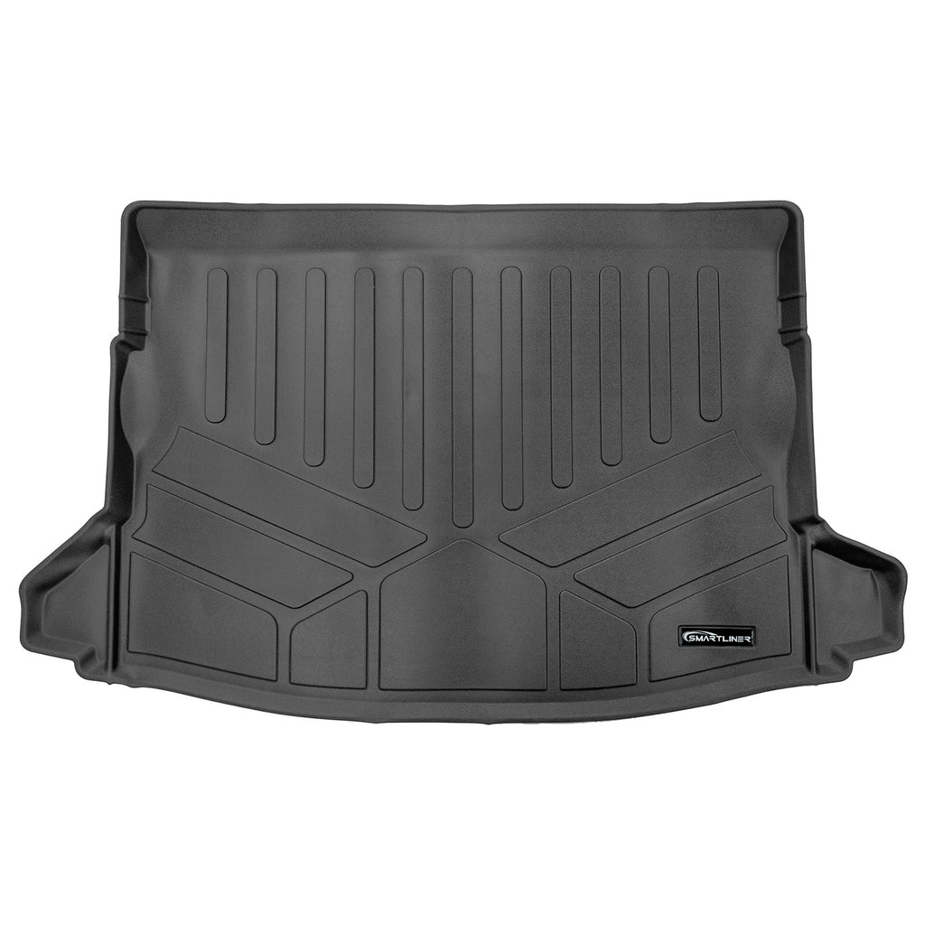 SMARTLINER Custom Fit All Weather Protection Black Cargo Liner behind the 2nd Row Seats Compatible With 2024-2025 Subaru Crosstrek (SD0728)