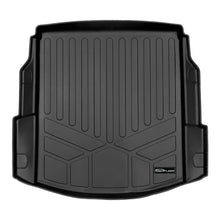 Load image into Gallery viewer, SMARTLINER Custom Fit All Weather Protection Black Cargo Liner behind the 2nd Row Seats Compatible With 2019-2025 Audi A8 L (SD0678)