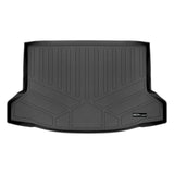 SMARTLINER Cargo Trunk Liner Floor Mat Black Compatible With 2013-2017 Subaru Crosstrek/XV Crosstrek/2014-2015 Impreza Hatchback (SD0265)