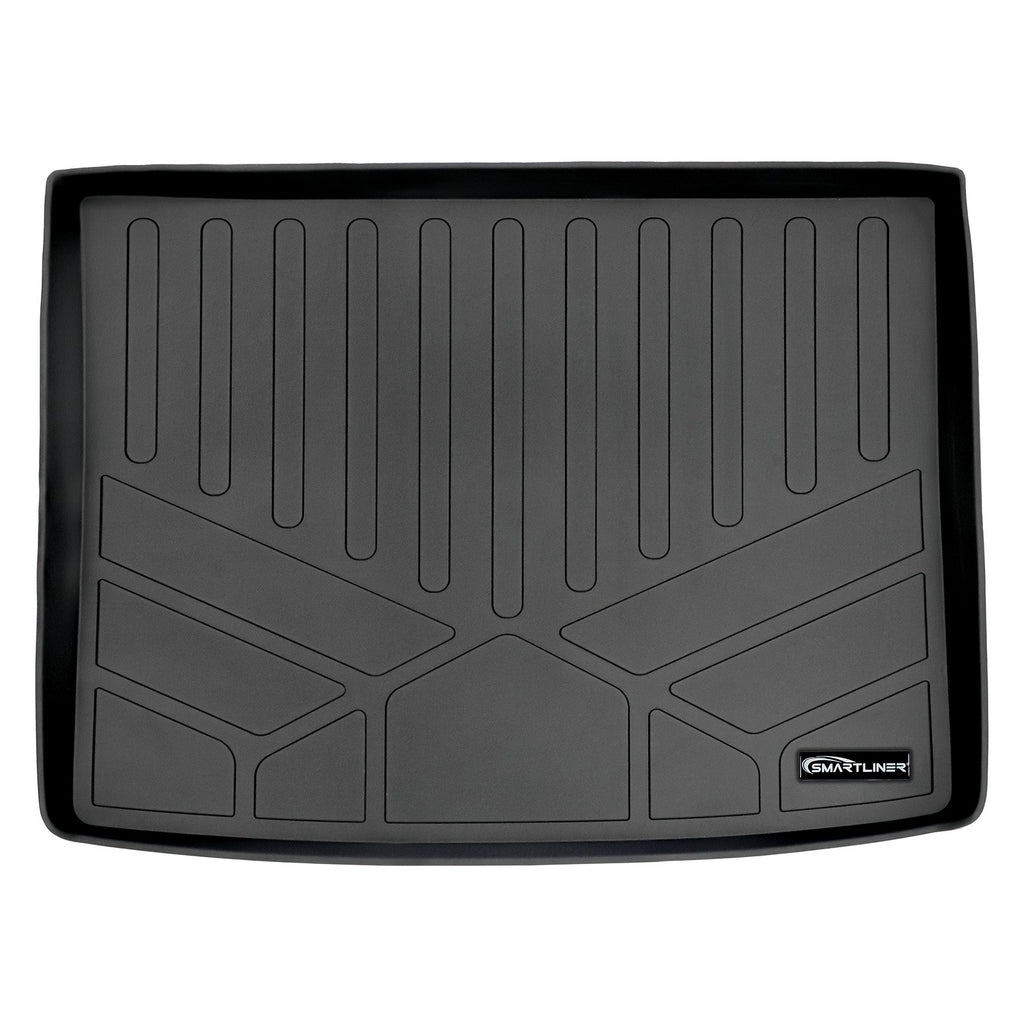 SMARTLINER All Weather Custom Fit Cargo Trunk Liner Floor Mat Black Compatible With 2015-2021 Jeep Renegade (SD0196)