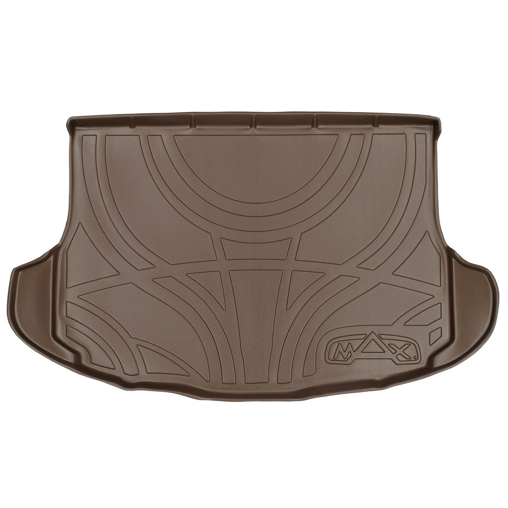 SMARTLINER All Weather Custom Fit Cargo Trunk Liner Floor Mat Tan Compatible With 2007-2011 Honda CR-V (SD1014)