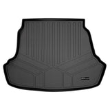SMARTLINER Cargo Trunk Liner Floor Mat Black Compatible With 2015-2019 Hyundai Sonata Non Hybrid / 2016-2019 Kia Optima Non Hybrid (SD0218)