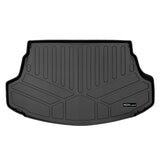 SMARTLINER All Weather Custom Fit Black Cargo Floor Mat Liner Compatible With 2019-2023 Lexus UX Hybrid (SD0655)