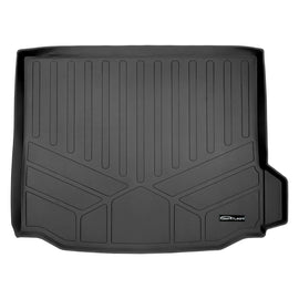 SMARTLINER All Weather Custom Fit Cargo Liner Trunk Floor Mat Black Compatible With 2018-2022 Cargo Fits Without Spare Tire (SD0484)