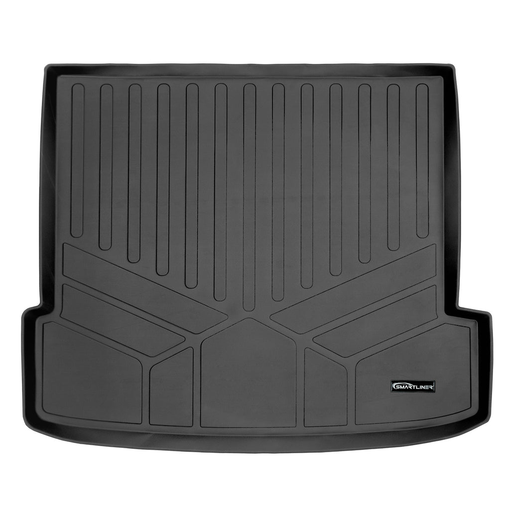 SMARTLINER Custom Fit All Weather Protection Protection Black Cargo Liner Mat Compatible With 2023-2024 BMW XM (SD0497-R)