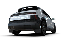 Rally Armor 2025 Hyundai Ioniq 5 XRT Black Mud Flap White Logo (MF127-UR-BLK-WH)