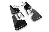 Rally Armor 2025+ Hyundai Tucson (Excl. ICE & XRT) Black UR Mud Flap w/ White Logo (MF135-UR-BLK-WH)