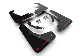Rally Armor 24-25 Honda Prologue Black Mud Flap - Red Logo (MF144-UR-BLK-RD)