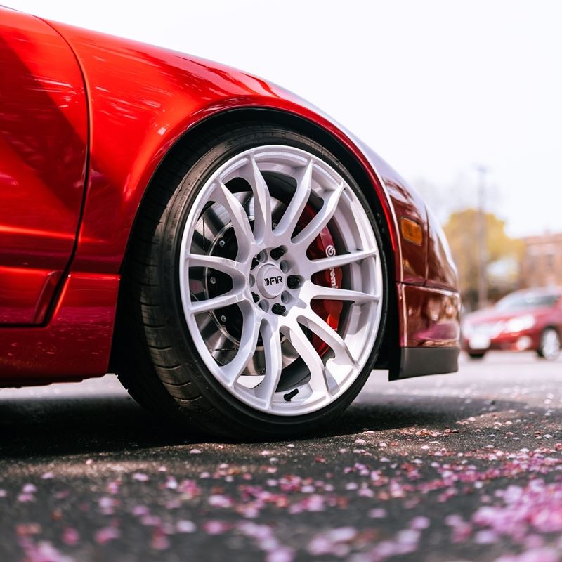 F1R F107 18x9.5 - White Wheel