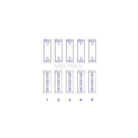 King Engine Bearings Main Bearing Set for 2009-2013 Suzuki Grand Vitara (MB5788SI)