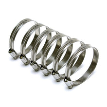 Load image into Gallery viewer, HPS Stainless Steel Embossed Hose Clamps Size 28 6pc Pack 1 9/16" 2 1/4" (40mm 57mm) (EMSC 40 60 x6) (EMSC-40-60x6)
