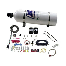 Load image into Gallery viewer, Nitrous Express 2014+ GM 6.2L Truck Nitrous Plate Kit (35-300HP) w/15lb Bottle (20937-15)