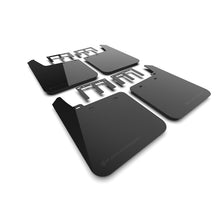 Load image into Gallery viewer, Rally Armor Black Mud Flap/Metallic Black Logo for 2019-24 GMC Sierra 1500 AT4 (MF100-UR-BLK-MBK)