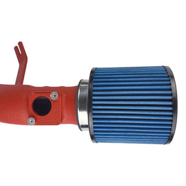 Injen Technology SP short ram intake system with SuperNano-Web Dry Air filter,Wrinkle Red (SP1584WR)