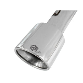 aFe Large Bore-HD 2-1/2in 409 Stainless Steel DPF-Back Exhaust System (49-46235)