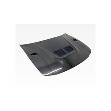 Load image into Gallery viewer, VIS Racing EVO Style Black Carbon Fiber Hood (94ACINT2DEV-010C)