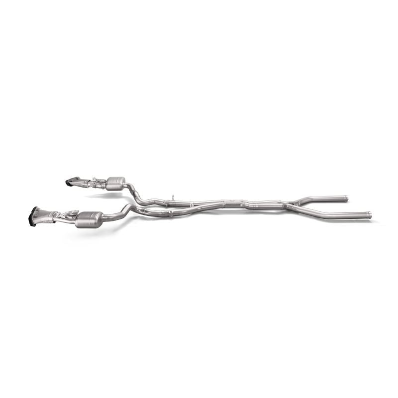 Akrapovic 2018 Mercedes Benz E63 (W213) Evolution Link Pipe Set (Titanium) (E-ME/T/5)