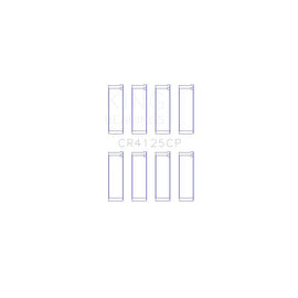 King Engine Bearings Connecting Rod Bearing Set for 2005-2009 Subaru Outback (CR4125CP)