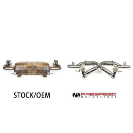 Fabspeed R8 V10 Valvetronic Supersport X-Pipe Exhaust System (20+) (FS.AUD.R820V10.VLV)