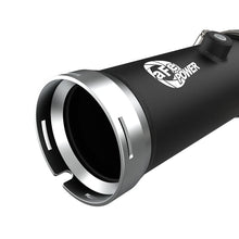Load image into Gallery viewer, aFe BladeRunner 3 IN & 3-1/2 IN Aluminum Hot and Cold Charge Pipe Kit Black for 2021-2021 Cadillac Escalade(46-20454-B)