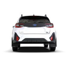 Load image into Gallery viewer, Rally Armor Black Mud Flap/White Logo for 2024 Subaru Crosstrek (MF106-UR-BLK-WH)