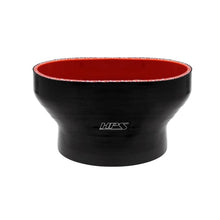 Load image into Gallery viewer, HPS Reinforced Silicone Adapter Hose For Ford 55mm Throttle Body To 3.5" Od Tubing (FOH-55-350-BLK)