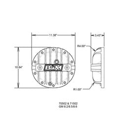 B&M Racing Differential Cover (70502)