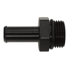 Load image into Gallery viewer, DeatschWerks 10AN ORB Male to 1/2in Male Barb Fitting - Anodized Matte Black(6-02-0515-B)