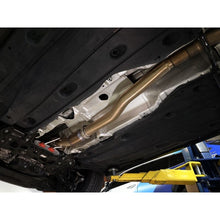 Load image into Gallery viewer, aFe Twisted Steel Downpipe 3 IN 304 Stainless Steel w/ Cat (48-36411-1YC)