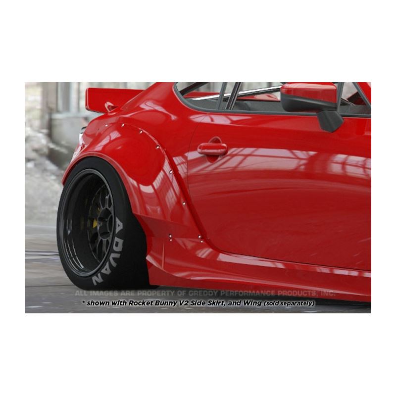 GReddy ROCKET BUNNY 86/FRS/BRZ V2 REAR FENDERS (17010235) – JM