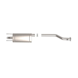 aFe ROCK BASHER 2-1/2 IN 409 Stainless Steel Cat-Back Exhaust System (49-46049)