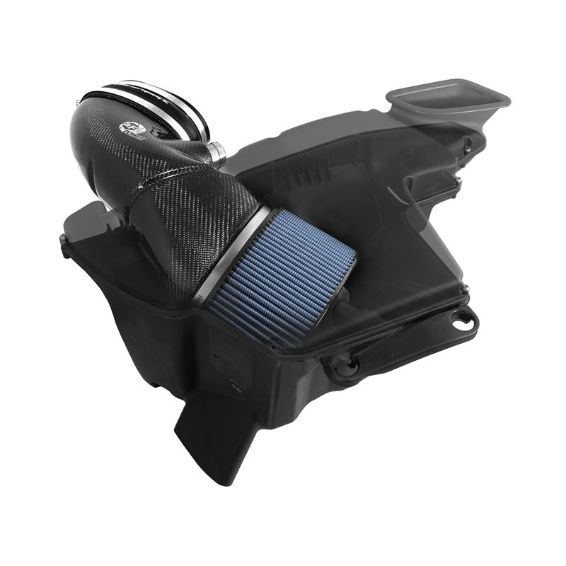 aFe Black Series Stage-2 Carbon Fiber Cold Air Intake System w/ Pro 5R Media (54-31662-C)