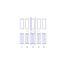 Load image into Gallery viewer, King Engine Bearings Main Bearing Set for 1968-1996 Morgan Plus 8 (MB 589AM)