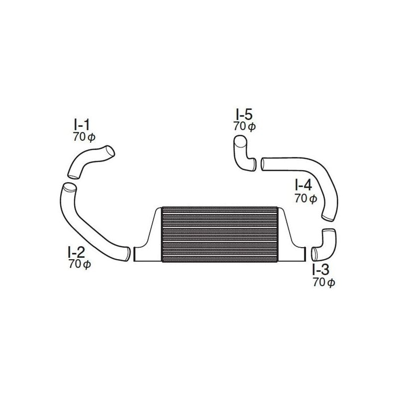GReddy LS-Spec Intercooler Kit (12010461)