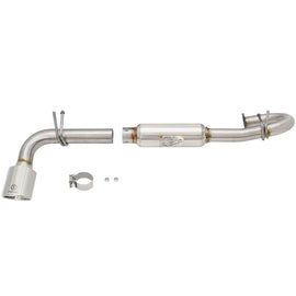 Takeda 2-1/4 to 2-1/2in Stainless Steel Axle-Back Exhaust Sys w/Polished Tip (49-36025-P)