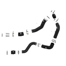Load image into Gallery viewer, aFe Power BladeRunner Aluminum 3in Hot & 3.5in Cold Charge Pipe - Black for 2024 GM Diesel Trucks V8 6.6L L5P (46-20704-B)