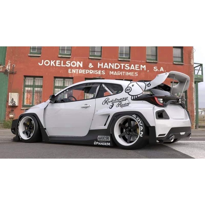運*場様 ADDICTION TOYOTA GR YARIS PANDEM ボデ RC Drift Tipstrik : Addiction x Pandem Yaris GR bodyshell - YouTube