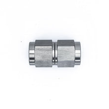 Load image into Gallery viewer, Deatschwerks 6AN Flare Female Swivel to 6AN Flare Female Swivel, anodized DW titanium (6-02-0209)