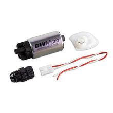 Load image into Gallery viewer, Deatschwerks DWMicro series, -8AN 210lph low pressure lift fuel pump (9-110-1057)