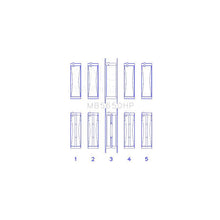 Load image into Gallery viewer, King Engine Bearings Main Bearing Set for 1969-1973 Ford Ranch Wagon (MB5650HP)