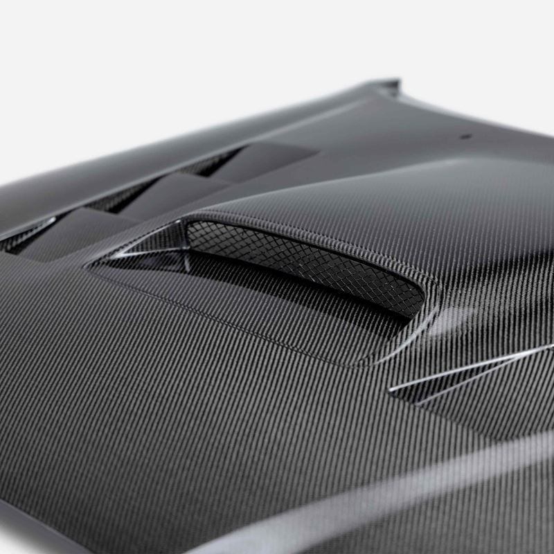 Seibon 05-11 Toyota Tacoma TS-Style Carbon Fiber Hood (HD05TYTA-TS)