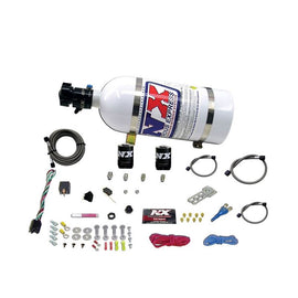Nitrous Express Dodge EFI Race Single Nozzle Nitrous Kit (100-250HP) w/10lb Bottle (20316-10)