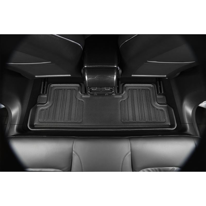3D Maxpider 21-23 Polestar 2 Elitect 1st & 2nd Row Floormats - Black (E1PS00001809)