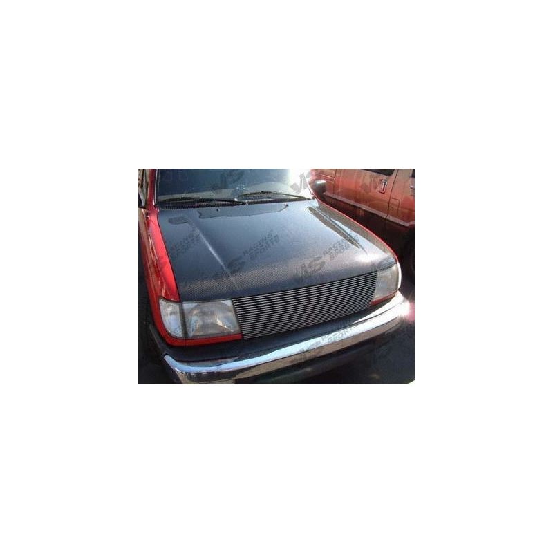 VIS Racing OEM Style Black Carbon Fiber Hood (01TYTAC2DOE-010C)