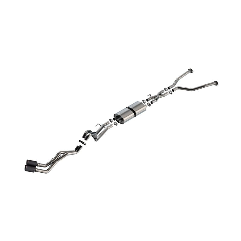 Borla 22-24 Toyota Tundra 3.4L V6 (Inc. Hyb.) Ext. Cab/STD Bed/145.7in WB ATAK Cat-Back - Carbon (140940CFBA)