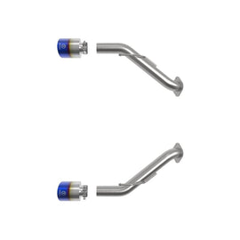 aFe Takeda 304 Stainless Steel Axle-Back Exhaust System (49-36137-L)